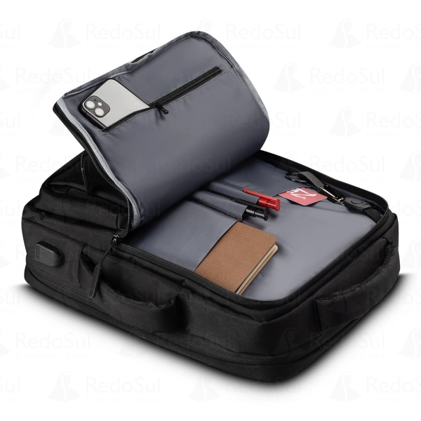 Mochila Pasta personalizada para Notebook em Poliéster 600D